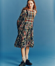 NAUTICA（ノーティカ）の「NAUTICA/ノーティカ パッチワークワンピース/チェックワンピース（ワンピース）」