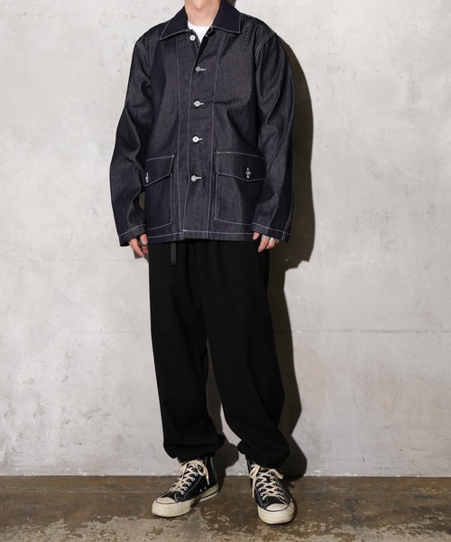 MILITARY（ミリタリー）の「MILITARY REPRODUCT / ミリタリーリプロダクト 40S U.S. ARMY DENIM WORKING JACKET デニム ワークジャケット（デニムジャケット・メンズ・インディゴブルー・MEDIUM/LARGE/X-LARGE）」の9枚目の写真