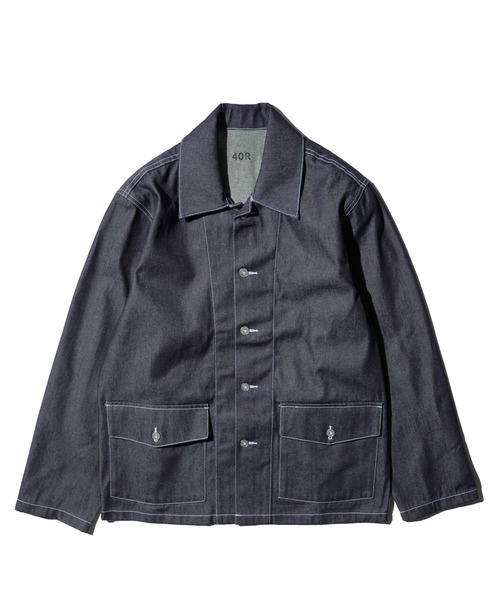 MILITARY（ミリタリー）の「MILITARY REPRODUCT / ミリタリーリプロダクト 40S U.S. ARMY DENIM WORKING JACKET デニム ワークジャケット（デニムジャケット・メンズ・インディゴブルー・MEDIUM/LARGE/X-LARGE）」の8枚目の写真