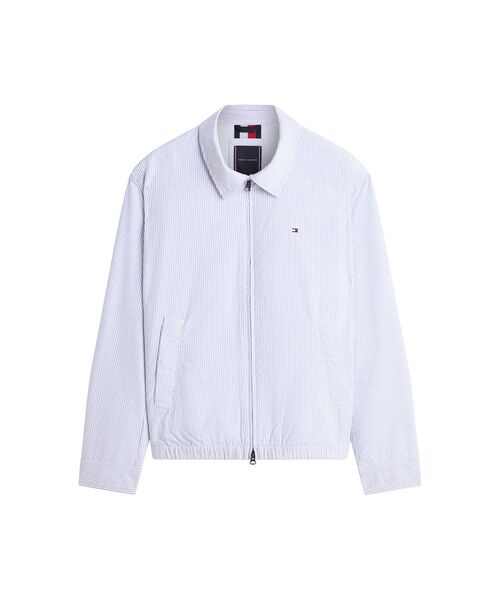 TOMMY HILFIGER(トミーヒルフィガー)の「オックスフォードジップアップアイビージャケット(テーラードジャケット・メンズ・ネイビー・MEDIUM/LARGE/X-LARGE/SMALL)」の6枚目の写真
