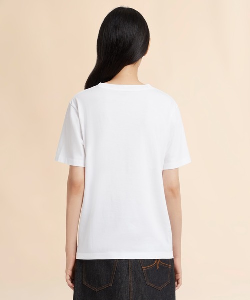 MARNI(マルニ)の「FLOCK LOGO / Tシャツ(Tシャツ/カットソー・レディース・オフホワイト・38(M)/40(L))」の5枚目の写真