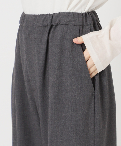 B.C STOCK(ベーセーストック)の「【一部WEB限定カラーあり】手洗い可 / レースヘムパンツ(その他パンツ・レディース・ブラック/チャコールグレー/ダークブルー・FREE)」の22枚目の写真