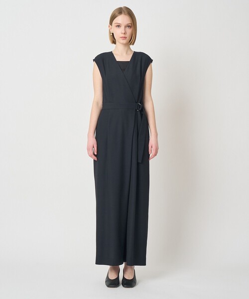 ANAYI(アナイ)の「スラブドビーオールインワン(つなぎ/オールインワン・レディース・ネイビー/ライトグレー・36/34/38)」の20枚目の写真