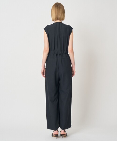 ANAYI(アナイ)の「スラブドビーオールインワン(つなぎ/オールインワン・レディース・ネイビー/ライトグレー・36/34/38)」の22枚目の写真