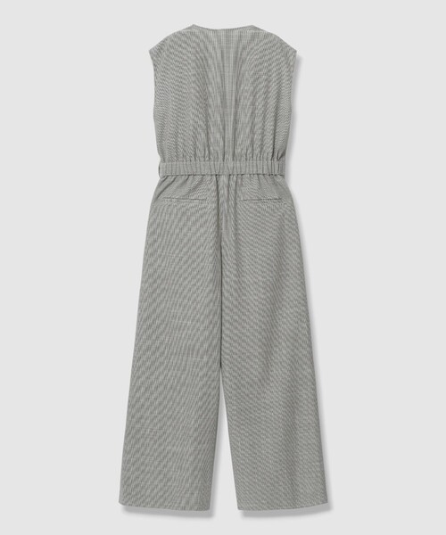 ANAYI(アナイ)の「スラブドビーオールインワン(つなぎ/オールインワン・レディース・ネイビー/ライトグレー・36/34/38)」の14枚目の写真