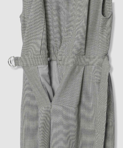 ANAYI(アナイ)の「スラブドビーオールインワン(つなぎ/オールインワン・レディース・ネイビー/ライトグレー・36/34/38)」の18枚目の写真