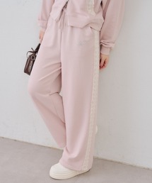 Another Branch olive des olive（アナザーブランチオリーブデオリーブ）の「【セットアップ対応】レース付スウェットパンツ（スウェットパンツ）」