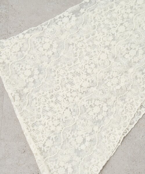 mystic(ミスティック)の「【ロングシーズンアイテム◎】マルチレーススカーフ(バンダナ/スカーフ・レディース・アイボリー・ONE SIZE)」の16枚目の写真