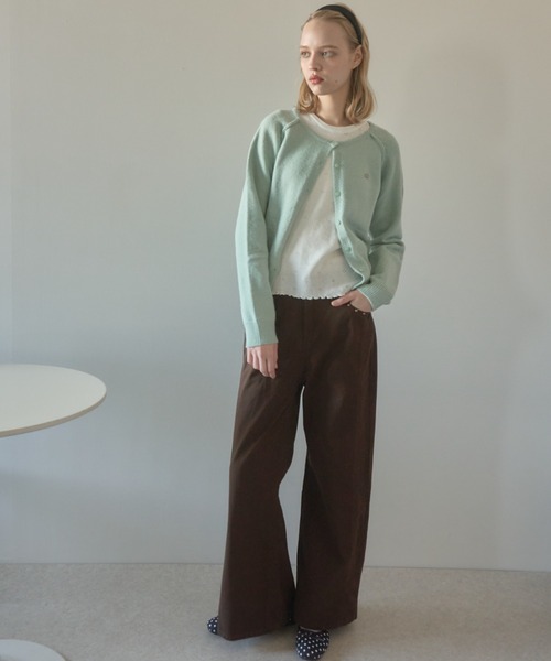 Birthday room（バースデイルーム）の「スタッズスターパンツ/Studded Star Pants（デニムパンツ・レディース・ブラウン・FREE）」の13枚目の写真