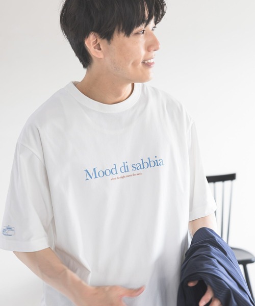 GLOBAL WORK（グローバルワーク）の「サラサラ快適DRYプリントTシャツ/636407（Tシャツ/カットソー・メンズ・ブラック/チャコールグレー/ホワイト系3/ホワイト系4/ホワイト系5/ホワイト系6・SMALL/MEDIUM/LARGE/X-LARGE）」の3枚目の写真