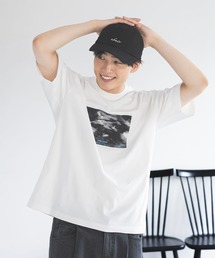 GLOBAL WORK | サラサラ快適DRYプリントTシャツ/636407(Tシャツ/カットソー)