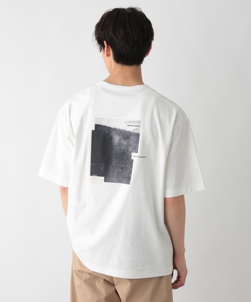 GLOBAL WORK(グローバルワーク)の「サラサラ快適DRYプリントTシャツ/636407(Tシャツ/カットソー・メンズ・ブラック/チャコールグレー/ホワイト系3/ホワイト系4/ホワイト系5/ホワイト系6/ホワイト系その他3/グリーン系その他4・SMALL/MEDIUM/LARGE/X-LARGE)」の2枚目の写真