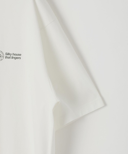 GLOBAL WORK（グローバルワーク）の「サラサラ快適DRYプリントTシャツ/636407（Tシャツ/カットソー・メンズ・ブラック/チャコールグレー/ホワイト系3/ホワイト系4/ホワイト系5/ホワイト系6・SMALL/MEDIUM/LARGE/X-LARGE）」の9枚目の写真