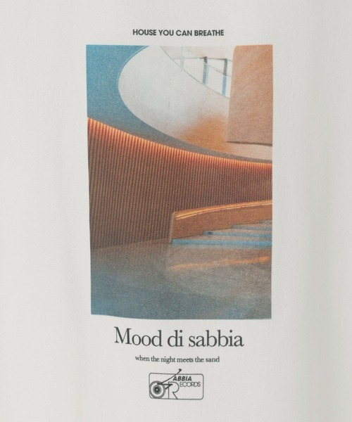 GLOBAL WORK（グローバルワーク）の「サラサラ快適DRYプリントTシャツ/636407（Tシャツ/カットソー・メンズ・ブラック/チャコールグレー/ホワイト系3/ホワイト系4/ホワイト系5/ホワイト系6・SMALL/MEDIUM/LARGE/X-LARGE）」の14枚目の写真