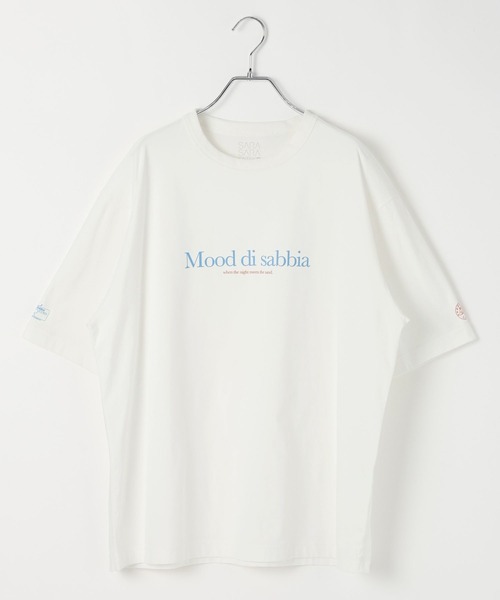 GLOBAL WORK（グローバルワーク）の「サラサラ快適DRYプリントTシャツ/636407（Tシャツ/カットソー・メンズ・ブラック/チャコールグレー/ホワイト系3/ホワイト系4/ホワイト系5/ホワイト系6・SMALL/MEDIUM/LARGE/X-LARGE）」の15枚目の写真