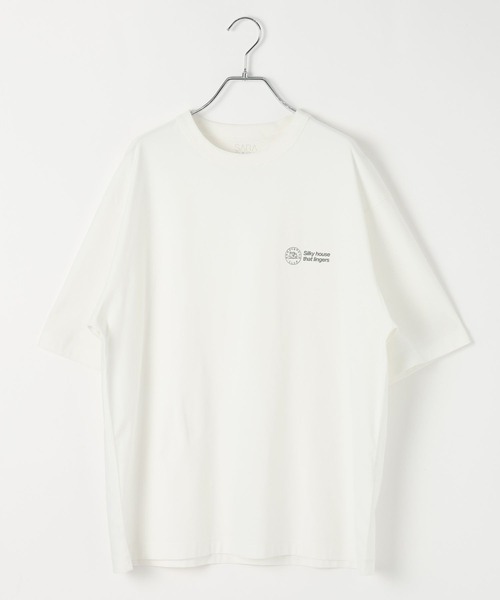 GLOBAL WORK（グローバルワーク）の「サラサラ快適DRYプリントTシャツ/636407（Tシャツ/カットソー・メンズ・ブラック/チャコールグレー/ホワイト系3/ホワイト系4/ホワイト系5/ホワイト系6・SMALL/MEDIUM/LARGE/X-LARGE）」の22枚目の写真