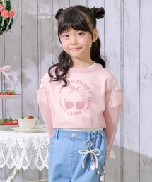 メッシュレイヤード　半袖Tシャツセット