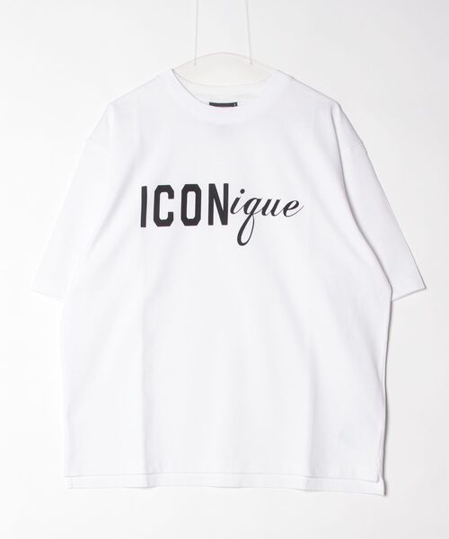 セール】ICONIQUE Loose Fit T-Shirt/0261（Tシャツ/カットソー