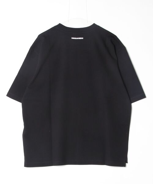 DSQUARED2(ディースクエアード)の「ICONIQUE Loose Fit T-Shirt/0261(Tシャツ/カットソー・メンズ・ブラック/ホワイト・XL/M/S/L)」の3枚目の写真