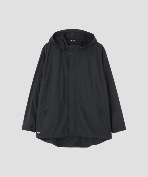 MARGARET HOWELL（マーガレットハウエル）の「RECYCLED NYLON LIGHTWEIGHT POP（ナイロンジャケット・メンズ・グレー/ブラック・LARGE/MEDIUM/X-LARGE）」の4枚目の写真