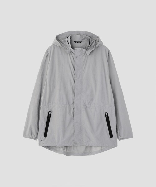 MARGARET HOWELL（マーガレットハウエル）の「RECYCLED NYLON LIGHTWEIGHT POP（ナイロンジャケット・メンズ・グレー/ブラック・LARGE/MEDIUM/X-LARGE）」の13枚目の写真