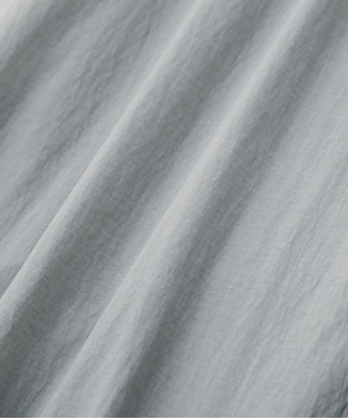 MARGARET HOWELL（マーガレットハウエル）の「RECYCLED NYLON LIGHTWEIGHT POP（ナイロンジャケット・メンズ・グレー/ブラック・LARGE/MEDIUM/X-LARGE）」の20枚目の写真