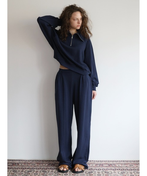NOWNS(ナウンス)の「Louis | Sweat line pants(スウェットパンツ・レディース・グレー/ネイビー・FREE/1/2)」の3枚目の写真
