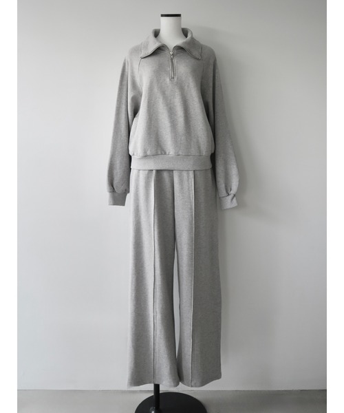 NOWNS(ナウンス)の「Louis | Sweat line pants(スウェットパンツ・レディース・グレー/ネイビー・FREE/1/2)」の9枚目の写真