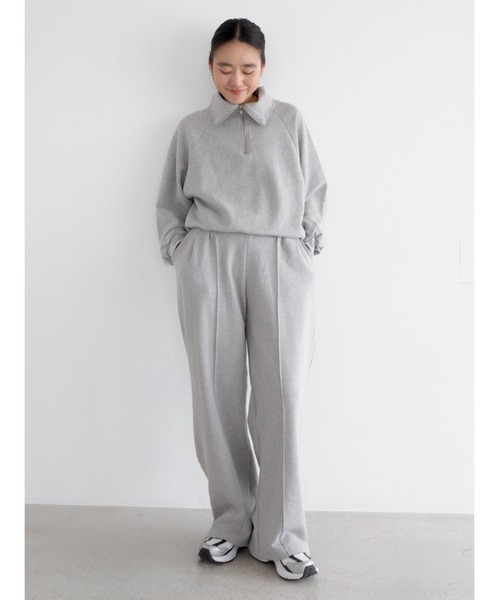 NOWNS(ナウンス)の「Louis | Sweat line pants(スウェットパンツ・レディース・グレー/ネイビー・FREE/1/2)」の17枚目の写真