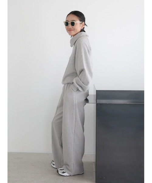 NOWNS(ナウンス)の「Louis | Sweat line pants(スウェットパンツ・レディース・グレー/ネイビー・FREE/1/2)」の13枚目の写真