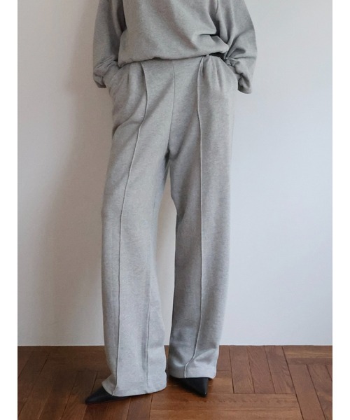 NOWNS(ナウンス)の「Louis | Sweat line pants(スウェットパンツ・レディース・グレー/ネイビー・FREE/1/2)」の19枚目の写真