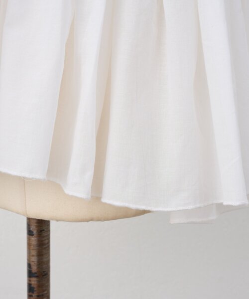 BEARDSLEY(ビアズリー)の「たっぷりギャザーVネックブラウス(シャツ/ブラウス・レディース・ダークグレー/ブラウン/ホワイト・FREE)」の22枚目の写真