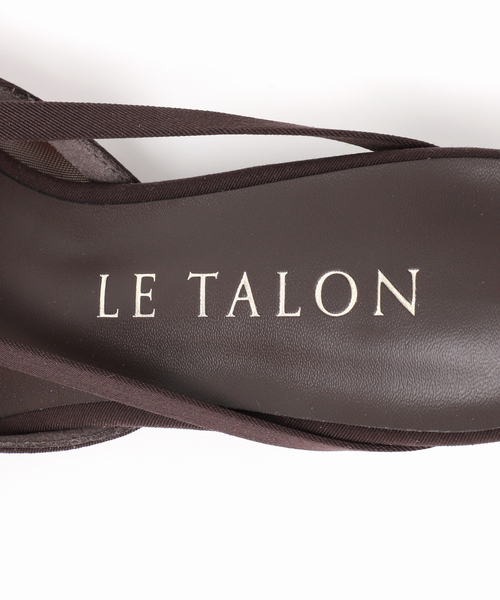 LE TALON(ルタロン)の「《追加》3.5cmシアーリボンミュール(パンプス・レディース・ブラウン/ベージュ・X-LARGE/LARGE/MEDIUM/SMALL/X-SMALL)」の21枚目の写真