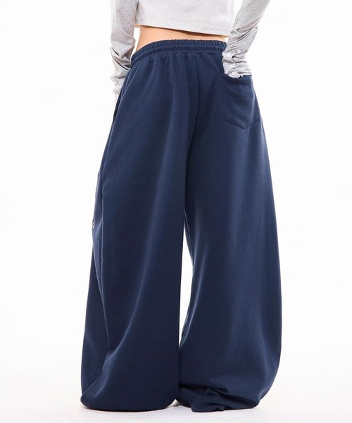 MEMECLE(メメクル)の「【 MEMECLE / メメクル 】チェック柄スター スウェットパンツ ドローコード(スウェットパンツ・レディース・ネイビー/グレー・MEDIUM/SMALL)」の16枚目の写真