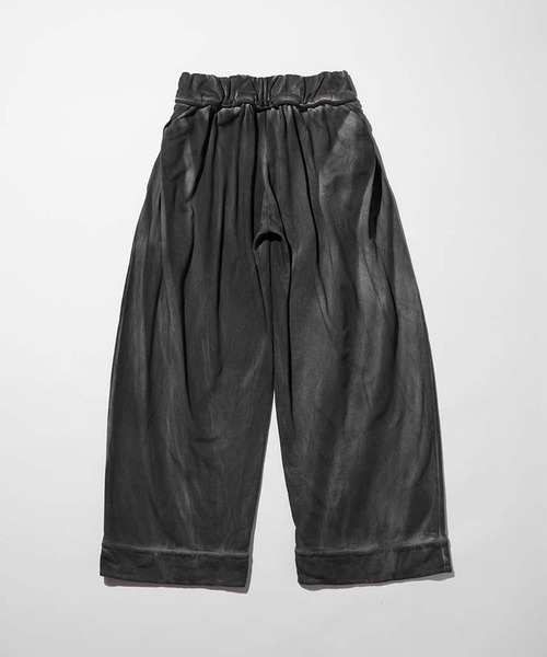 CONZ（コンズ）の「【mukcyen】fold-cuff pants（その他パンツ・レディース・ブラック/ピンク・FREE）」の3枚目の写真