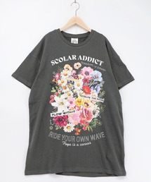 ScoLar（スカラー）の「161650：ポジティブ花コラージュ柄チュニック（チュニック）」