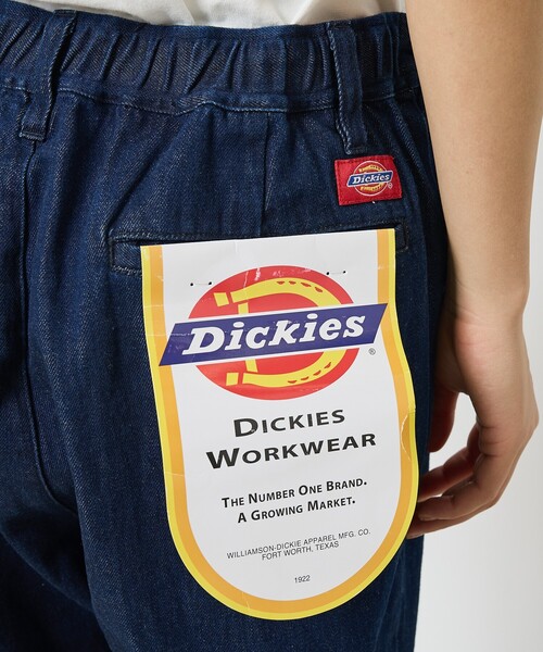 Dickies（ディッキーズ）の「【Dickies / ディッキーズ】DENIM Easy Tapered Pants / デニム イージーテーパードパンツ（デニムパンツ・メンズ・インディゴブルー/ブラック・L/M）」の13枚目の写真