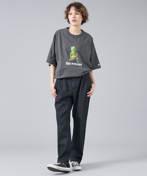 Dickies（ディッキーズ）の「【Dickies / ディッキーズ】DENIM Easy Tapered Pants / デニム イージーテーパードパンツ（デニムパンツ・メンズ・インディゴブルー/ブラック・L/M）」の20枚目の写真