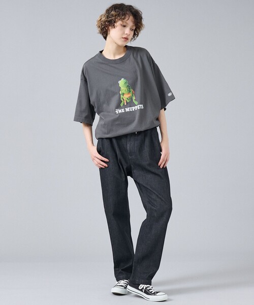 Dickies（ディッキーズ）の「【Dickies / ディッキーズ】DENIM Easy Tapered Pants / デニム イージーテーパードパンツ（デニムパンツ・メンズ・インディゴブルー/ブラック・L/M）」の21枚目の写真