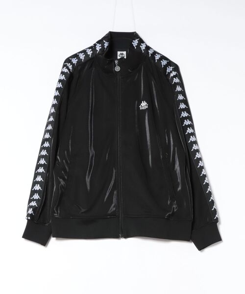 Kappa(カッパ)の「トラックジャケット(その他アウター・メンズ・ブラック/グリーン・LARGE/X-LARGE/MEDIUM)」の1枚目の写真