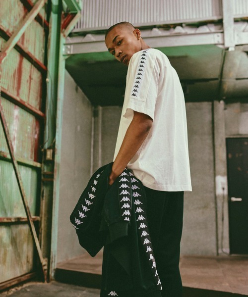 Kappa(カッパ)の「トラックジャケット(その他アウター・メンズ・ブラック/グリーン・LARGE/X-LARGE/MEDIUM)」の5枚目の写真