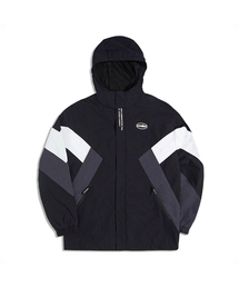 CORALIAN（コラリアン）の「ランオフナイロンストレッチレインジャーフードジップアップブラック（ナイロンジャケット）」