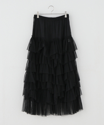 venit（ヴェニット）の「venit/ヴェニット ドットチュールスカート（スカート）」