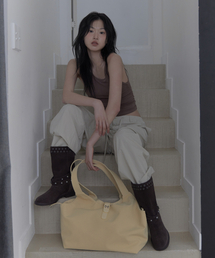 piggy buckle bag (YE)