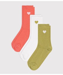 PETIT BATEAU（プチバトー）の「ハイソックス３枚組（ソックス/靴下）」