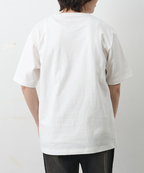 COLONY 2139(コロニートゥーワンスリーナイン)の「ConVenir/ラインテディベアTEE(Tシャツ/カットソー・メンズ・ホワイト/ブラック・LARGE/MEDIUM/SMALL)」の5枚目の写真