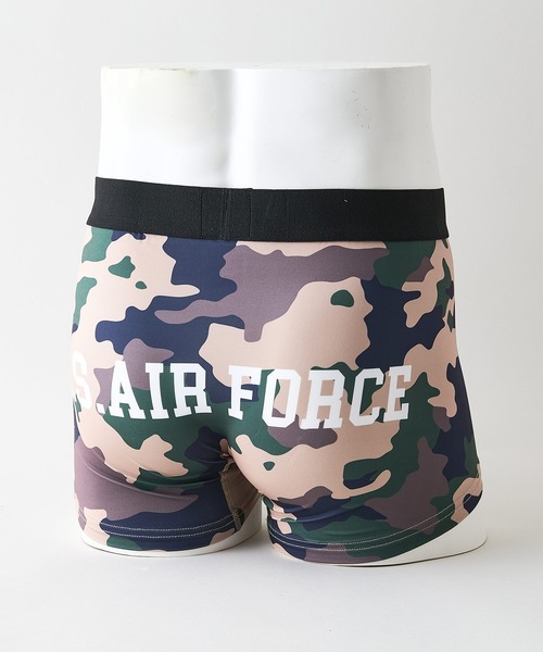 AVIREX(アヴィレックス)の「【AVIREX/アヴィレックス】CAMO BOXER SHORTS カモフラ総柄 ボクサーパンツ(ボクサーパンツ・メンズ・モスグリーン/グレー・MEDIUM/LARGE/X-LARGE)」の1枚目の写真