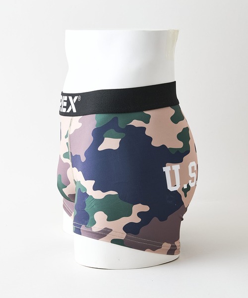 AVIREX(アヴィレックス)の「【AVIREX/アヴィレックス】CAMO BOXER SHORTS カモフラ総柄 ボクサーパンツ(ボクサーパンツ・メンズ・モスグリーン/グレー・MEDIUM/LARGE/X-LARGE)」の10枚目の写真