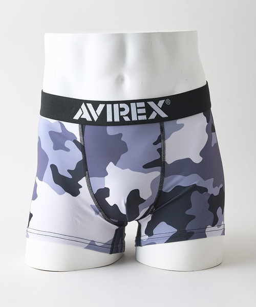 AVIREX(アヴィレックス)の「【AVIREX/アヴィレックス】CAMO BOXER SHORTS カモフラ総柄 ボクサーパンツ(ボクサーパンツ・メンズ・モスグリーン/グレー・MEDIUM/LARGE/X-LARGE)」の4枚目の写真