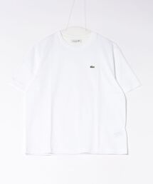【LACOSTE/ラコステ】クルーネックコットンTシャツ